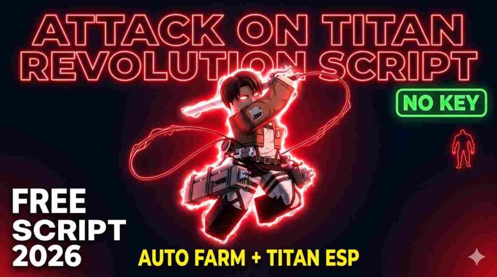 Attack on Titan Revolution Script no key pastebin