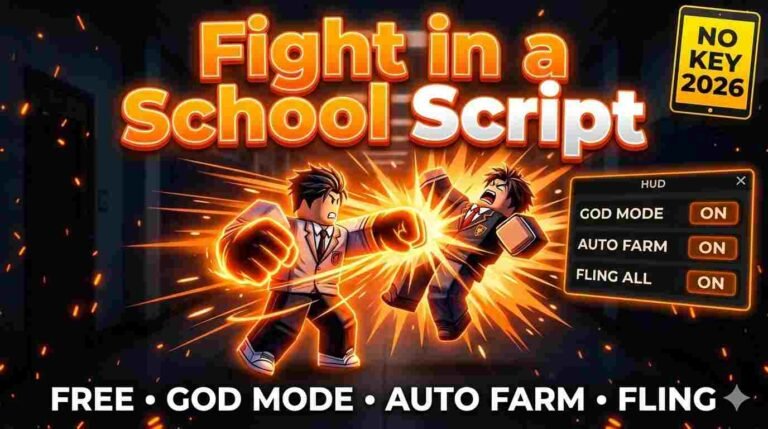 Fight in a school script no key pastebin