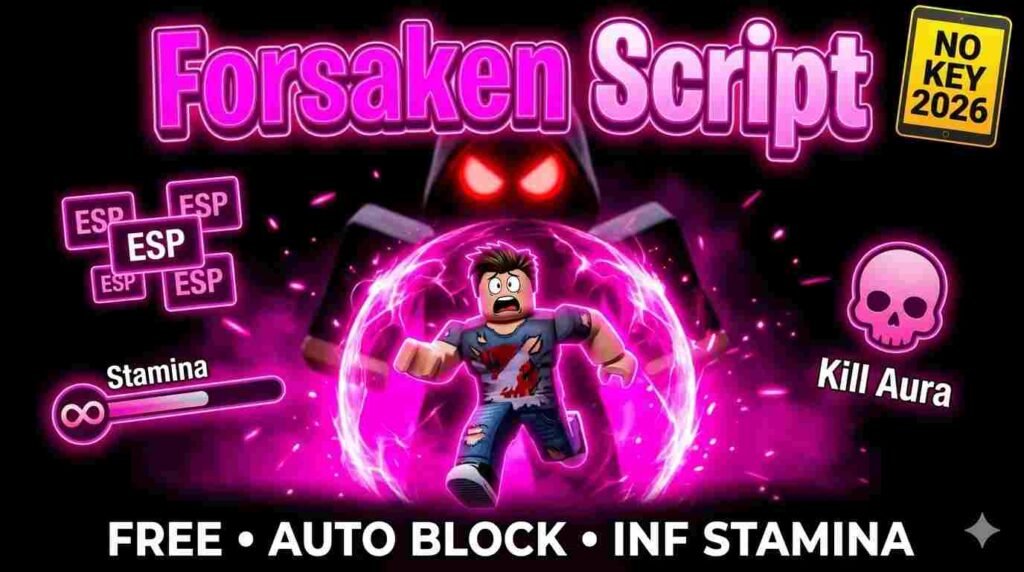 Forsaken script no key pastebin