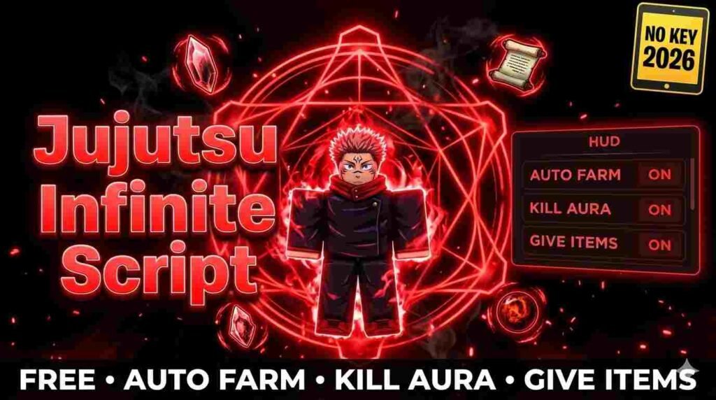 Jujutsu Infinite Script no key pastebin