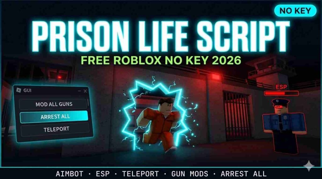 Prison life script aimbot