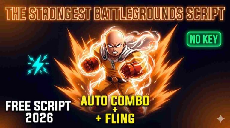 Roblox The Strongest Battlegrounds Script Auto Combo No key
